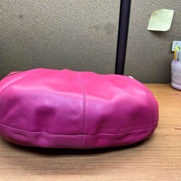 Coach Hobo Bag Pink Brand New Leather - Picture 6 of 16